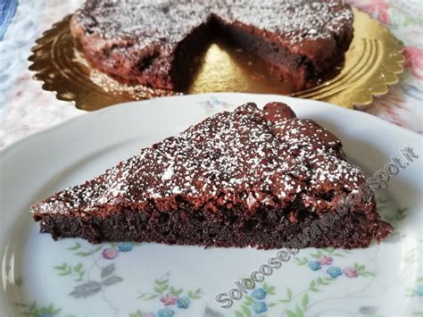 Ricette Solocosebuone Torta Al Cioccolato Senza Farina