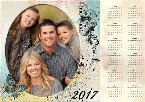 Personalized Family Calendar