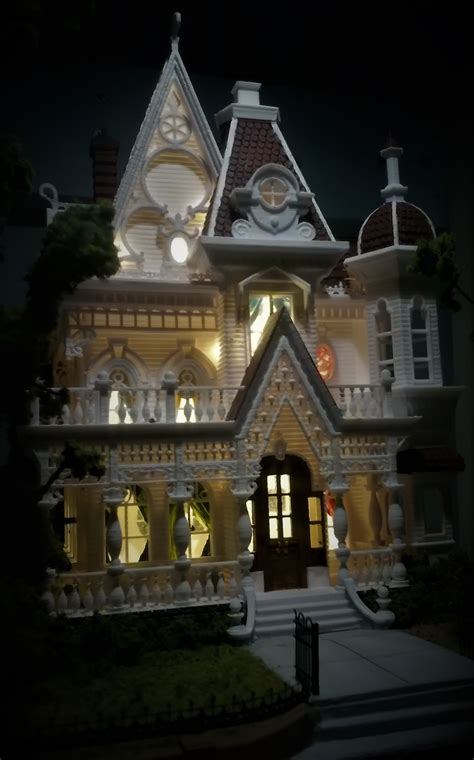 Ho Scale Assembled ‘nob Hill Victorian Gothic House 187 Built Ready