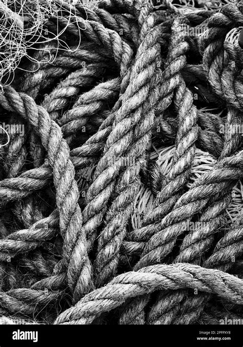 Rope Black And White Stock Photos And Images Alamy