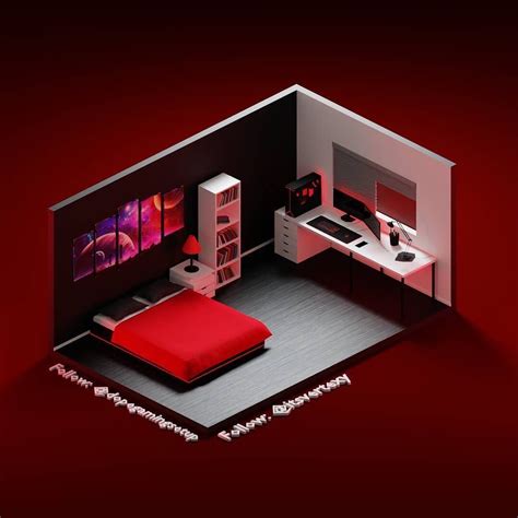 Pin De Andrew Aguilar En Dream Rooms Dormitorio De Gamer Diseño De