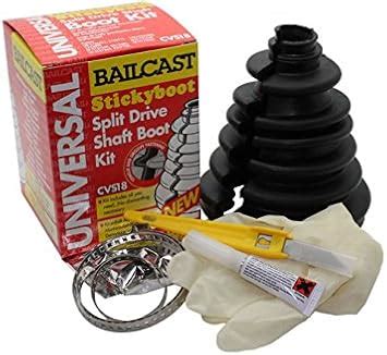 BAILCAST UNIVERSAL SPLIT CONSTANT VELOCITY GAITER SHAFT BOOT KIT CVS18