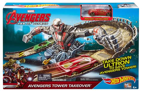 Hot Wheels® Marvel Avengers Age Of Ultron™ Avengers Tower Takeover