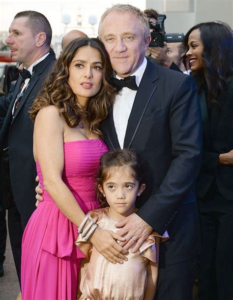 Salma Hayek Francois Henri Pinault Et Leur Fille Valentina Cannes