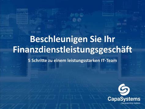 5 Schritte Zu Einem Leistungsstarken It Team Ppt