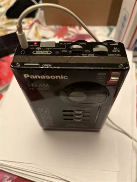 Vintage Panasonic Rx Sa Radio Cassette Player Walkman Xbs Works