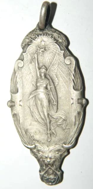 SUPERBE MÉDAILLE DE prix de tir EXCELLENCE en argent 1913 EUR 25 00