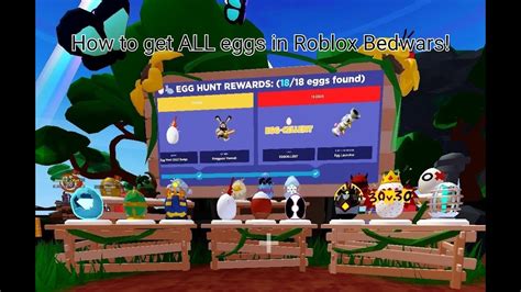 How To Get All The Eggs In Roblox Bedwars April 2023 Youtube