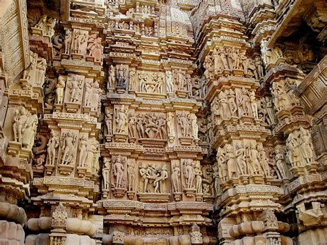 Khajuraho Temples Erotic Carvings The Temples Have Sever… Flickr