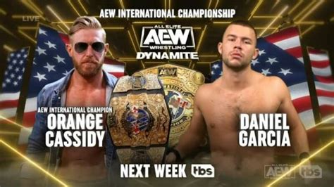 Aew International Title Match Set For 5 5 Aew Dynamite