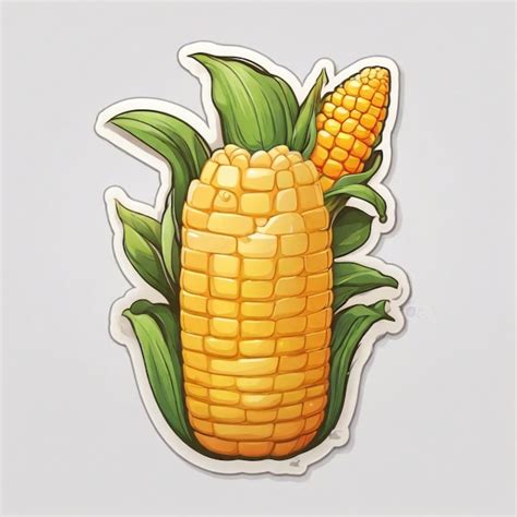 Premium Photo Corn Cartoon Vector Background