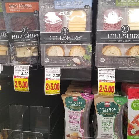 Hillshire Snacking Plates just $1.25 - Kroger Couponing