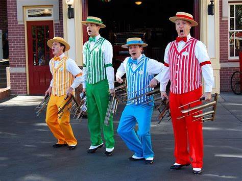 Barbershop Quartet Dapper Dans Of Disneyland