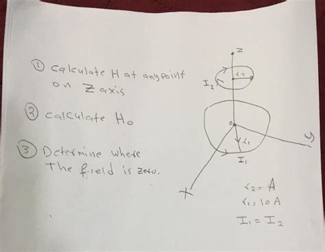 Solved Calculate Hat Ang Point On Z Axis Iz Calculate Ho 3 Chegg