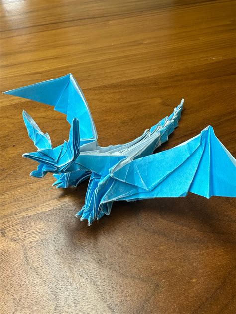 Origami Ancient Dragon Crease Pattern