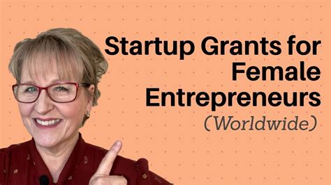 How To Get Startup Business Grants For Women U S World Youtube