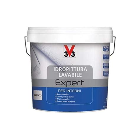 V Idropittura Lavabile Expert Per Interni Pittura Universale Bianca