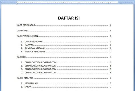 23 Contoh Cara Membuat Daftar Isi Makalah Ideas In 2021 Makalah