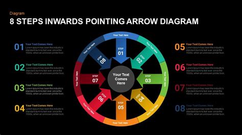 8 Steps Arrow Process Diagram Keynote And Powerpoint Template Nbkomputer