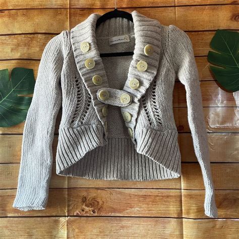 Anthropologie Parade Route Cardigan By C And R Gem