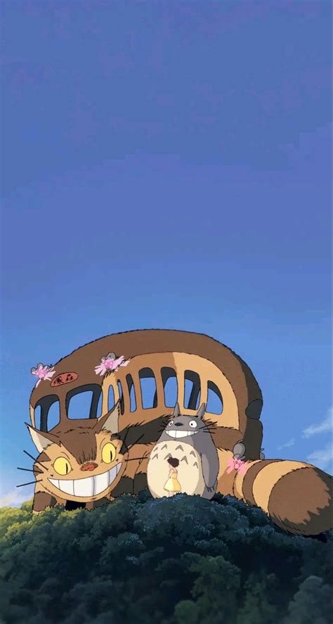 My Neighbor Totoro Wallpaper Cat Bus