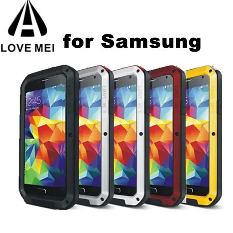 Love Mei Funda De Metal Resistente Para Samsung Galaxy Carcasa De