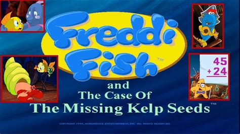 Freddi Fish And The Case Of The Missing Kelp Seeds Full Playthrough