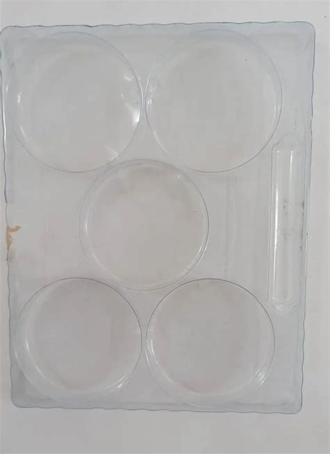 Rectanglular 5 Cosmetic PVC Blister Tray Thickness 0 5 Mm At Rs 3 75