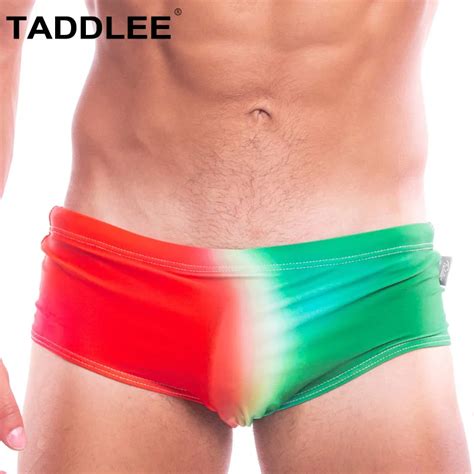 Taddlee Brand Swimwear Men Swimsuits Sexy Swimming Bikini Briefs Low