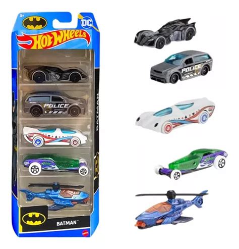 Hot Wheels Pacote C Carrinhos Edição Batman htv Mattel Frete grátis
