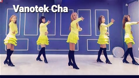 Vanotek Cha Line Dance Intermediate Cha Cha Line Dance YouTube