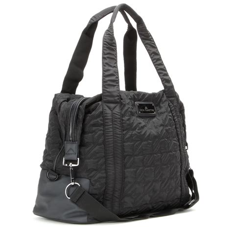 Lyst Adidas By Stella Mccartney Quilted Gym Bag In Black