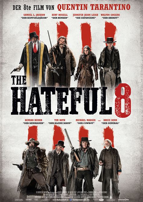 The Hateful Eight 15 Of 15 Mega Sized Movie Poster Image IMP Awards