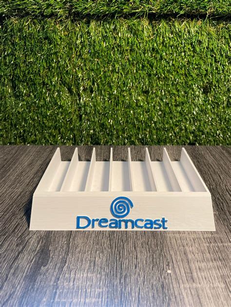 3d Printed Sega Dreamcast Games Stand Sega Dreamcast Games Etsy