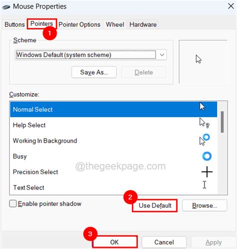 How To Reset Mouse Settings To Default In Windows 11 10