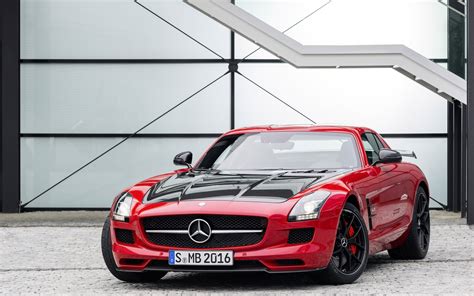 Red Mercedes-Benz car HD wallpaper | Wallpaper Flare