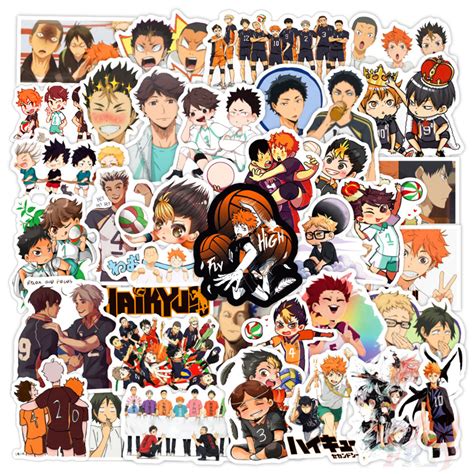 Pcs Set Haikyuu Series D Anime Hinata Shoyo Kageyama Tobio