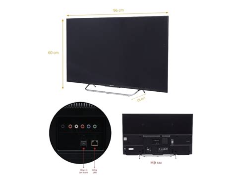 Android Tivi LED Sony 43W800C 43 inch khuyến mãi tại Nguyễn Kim