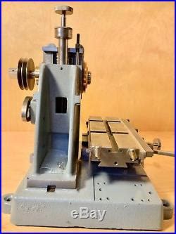 Derbyshire Micromill Horizontal Milling Machine Watchmakers Jewelers Lathe