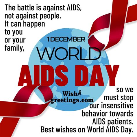 World Aids Day Messages Wishes Slogans Quotes And Images Wish Greetings