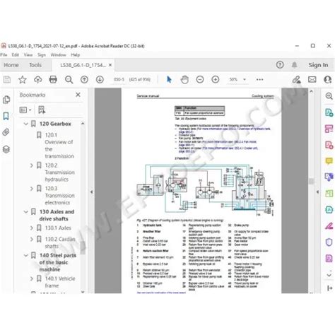 Liebherr Wheel Loader L538 Service Repair Manual