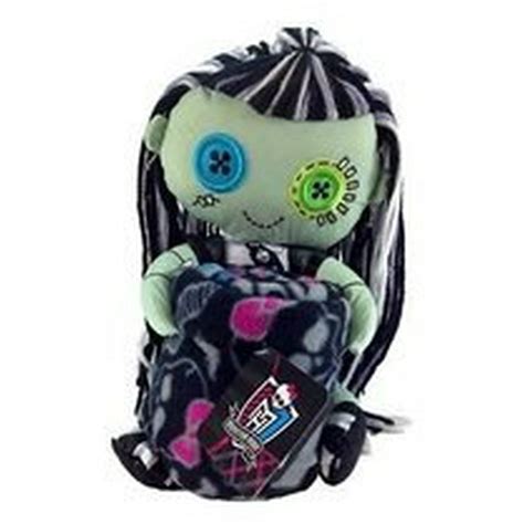 Monster High Frankie Stein Plush Doll Hugger And Throw