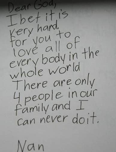 Incredibly Cute Dear God Letters By Children Christian Funny Pictures