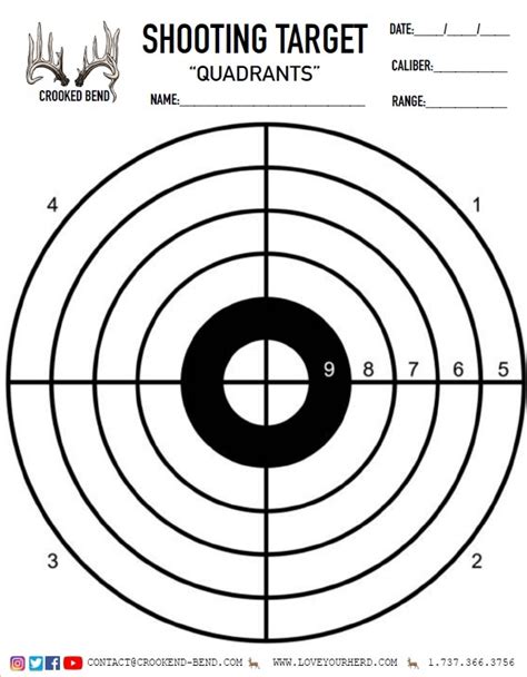 Printable Shooting Targets And Gun Targets Nssf Printable Targets The