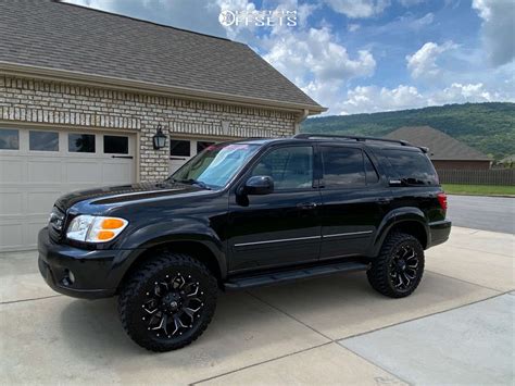 2004 Toyota Sequoia With 20x9 1 Fuel Assault And 33 12 5r20 Atturo Trail Blade Mt And Suspension