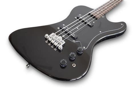 Custom Krist Novoselic Signature Black Tb Style Electric Bass Guitar Palace Guitars