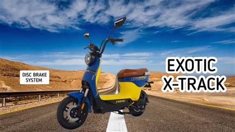 Exotic X Track Sepeda Listrik Berkualitas Dengan Desain Kompak Dan