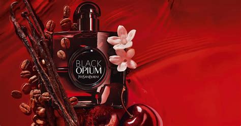 Black Opium Over Red By Yves Saint Laurent Multifaceted Cherry And