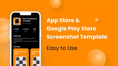 App Store Play Store Screenshots Template Figma