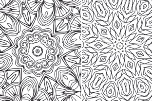 Adult Mandala Coloring Pages Graphic By Good Karma Creative Fabrica